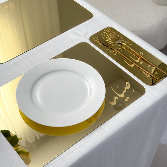 🖤🤍 مفارش طاولة  – لمسة فخامة لكل مائدة